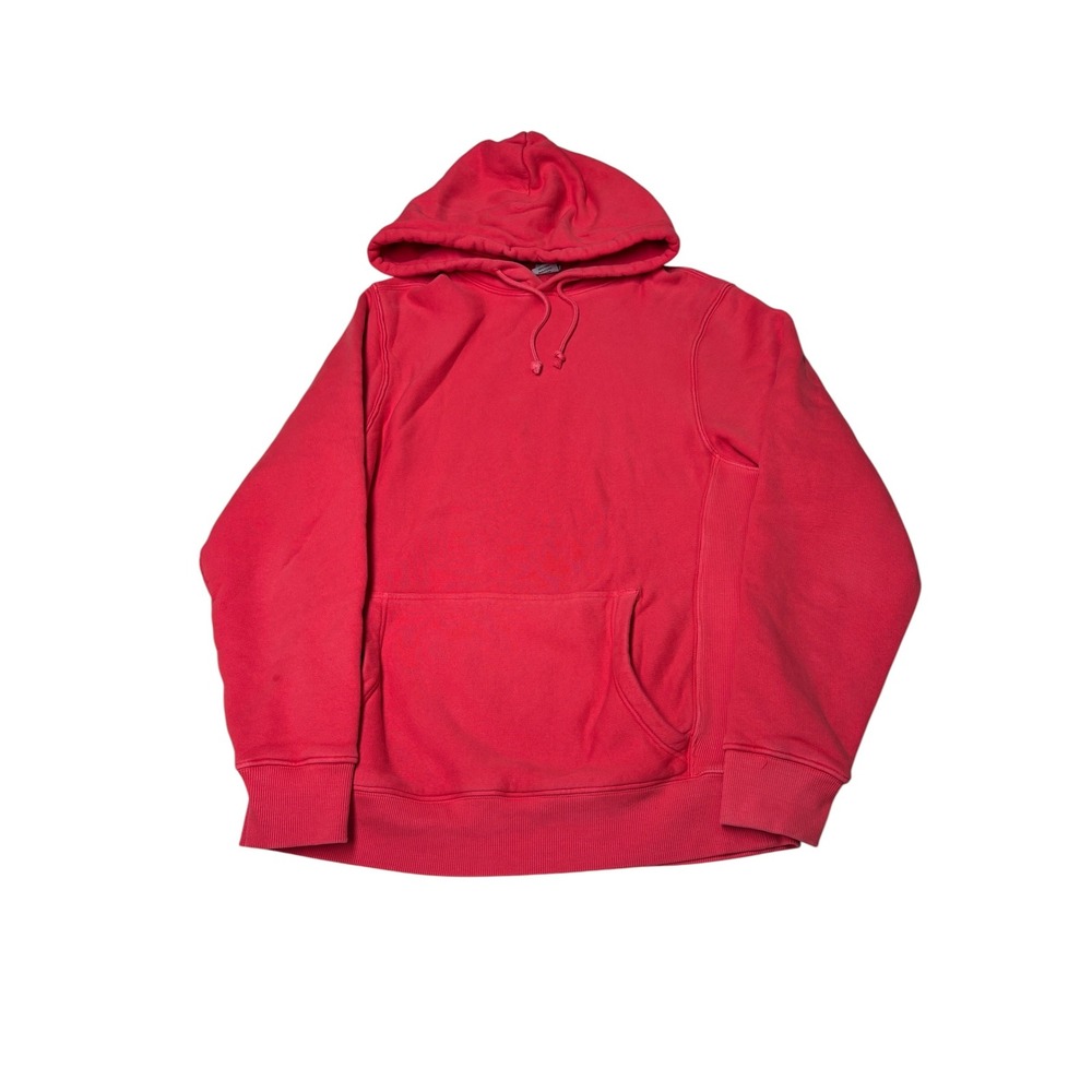 Outdoor Voices MegaFleece Hoodie Pink Red Heavy Cotton Sweatshirt Mens Medium